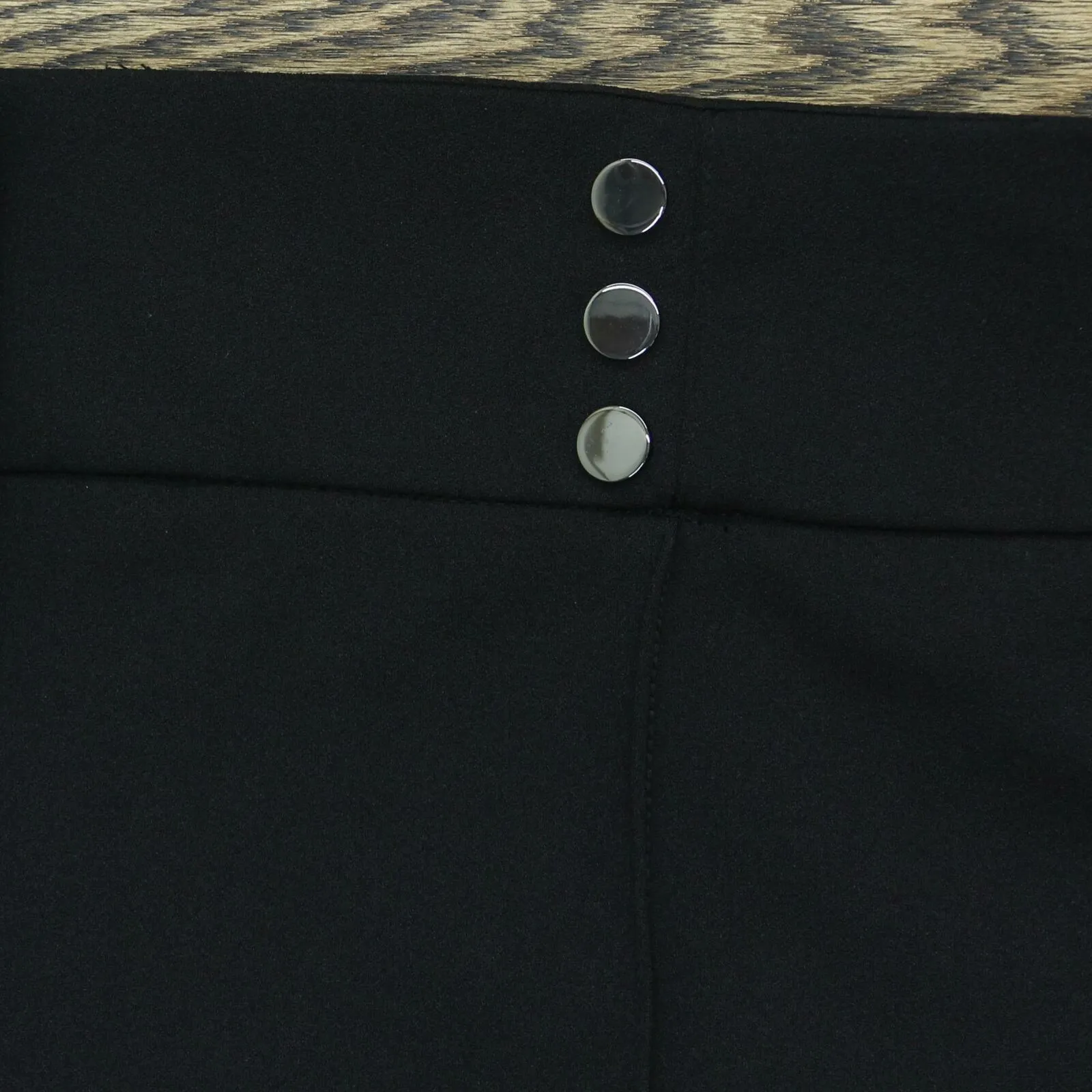 Kasper Women's Button Detail Front Seaming Ankle Pants