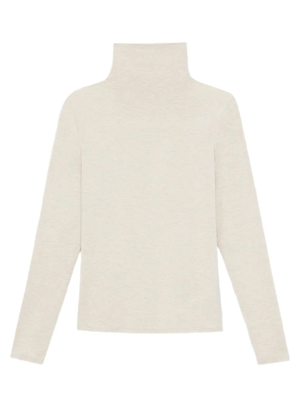 Lafayette 148 Funnel Turtleneck in Palomino Melange