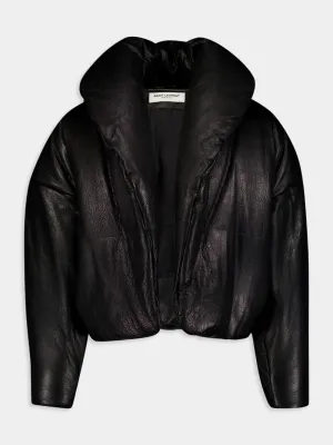 Lambskin Puffer Jacket