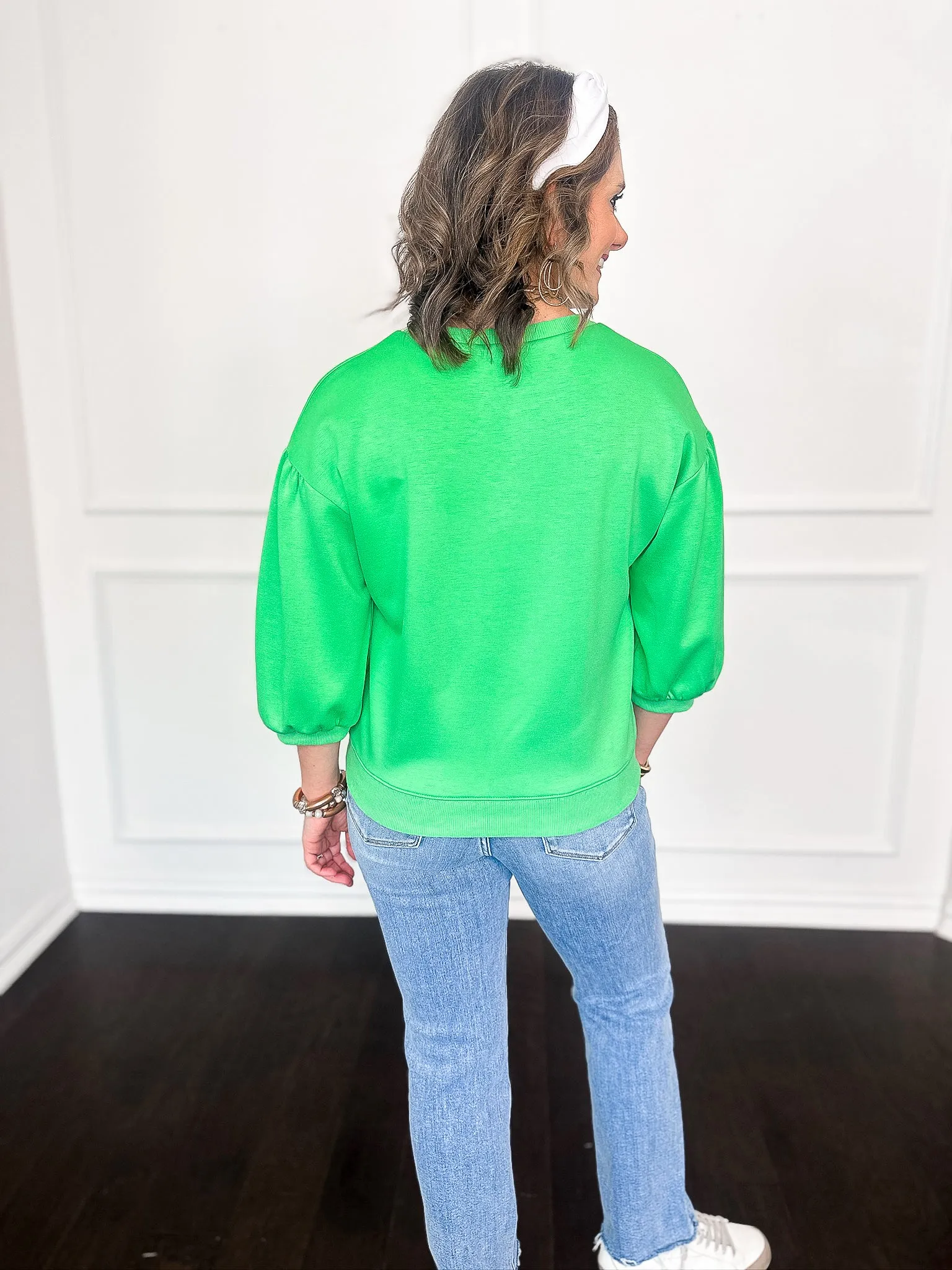 Leave it On Elevated Pullover