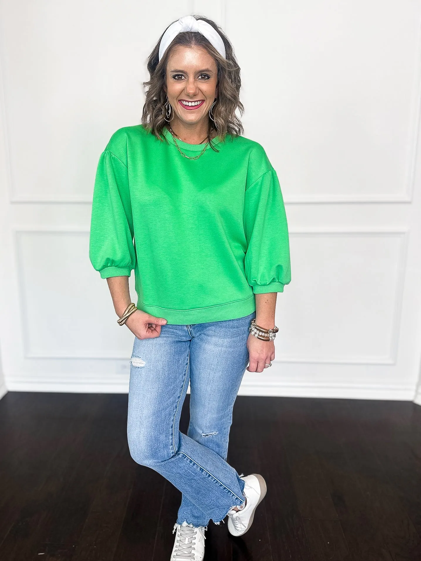 Leave it On Elevated Pullover