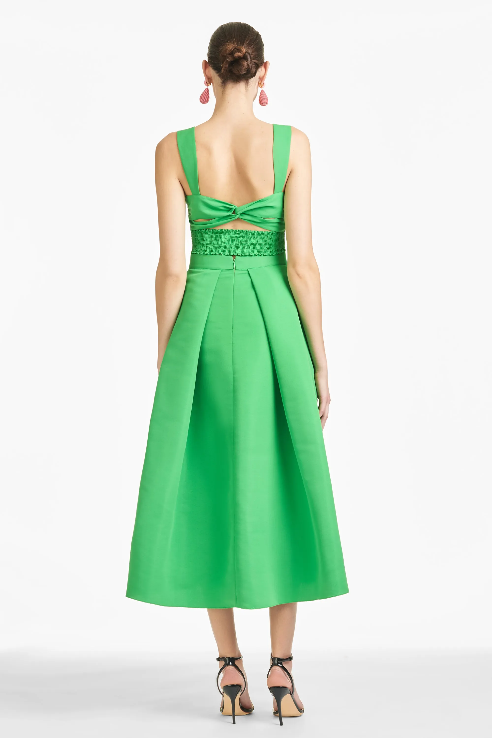 Leighton Skirt - Kelly Green - Final Sale