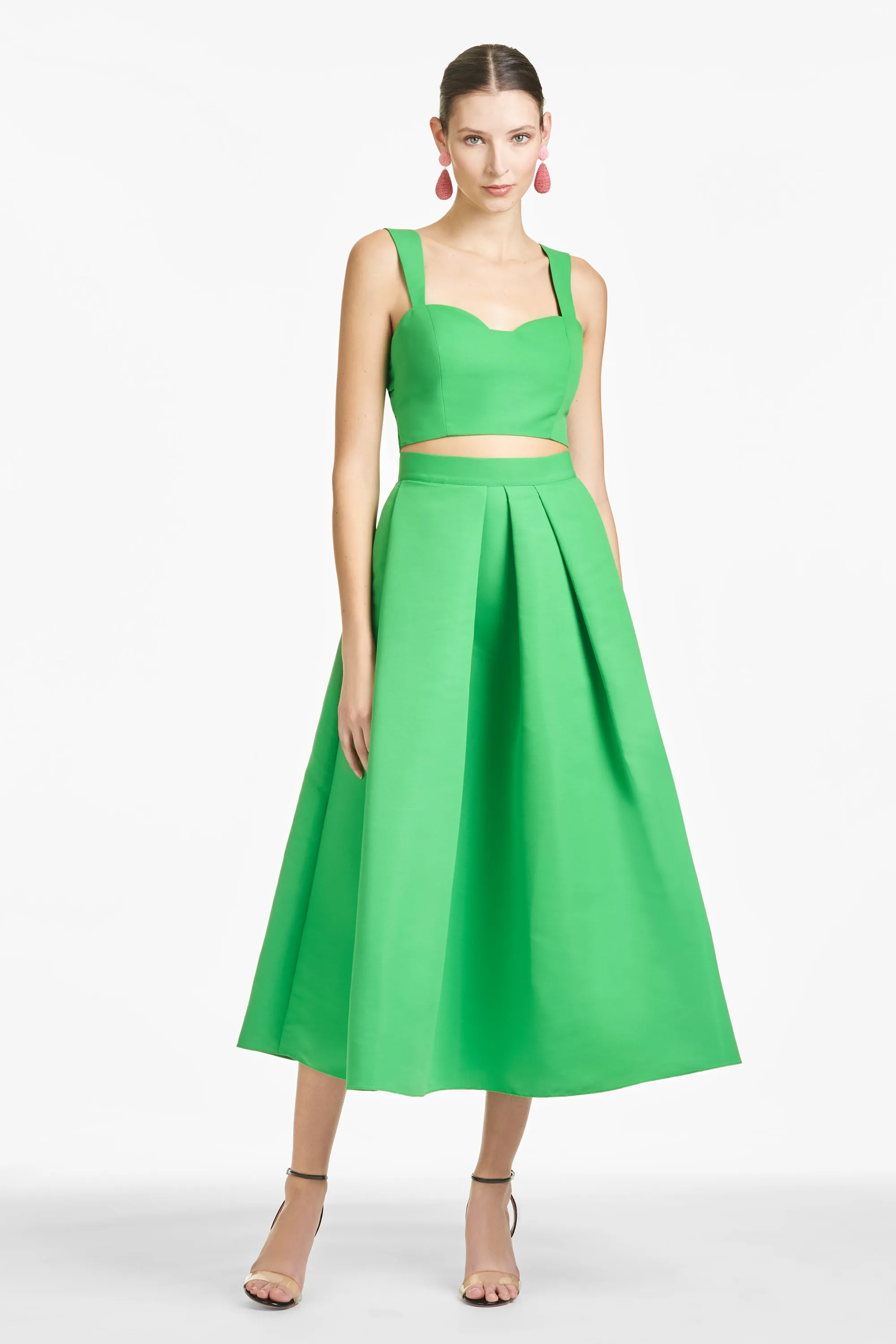 Leighton Skirt - Kelly Green - Final Sale
