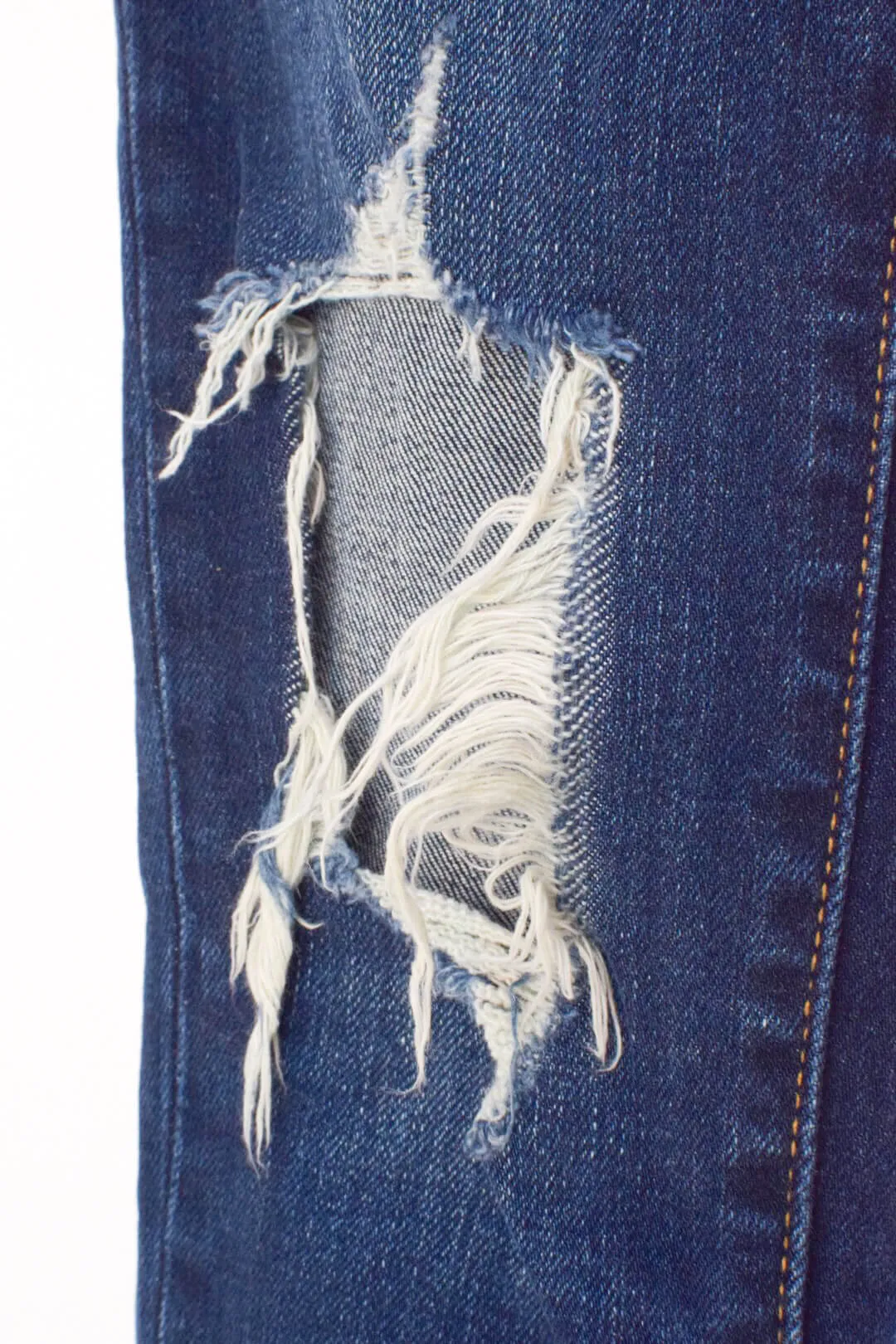 Levi 721 High Rise Skinny Holes In Knees