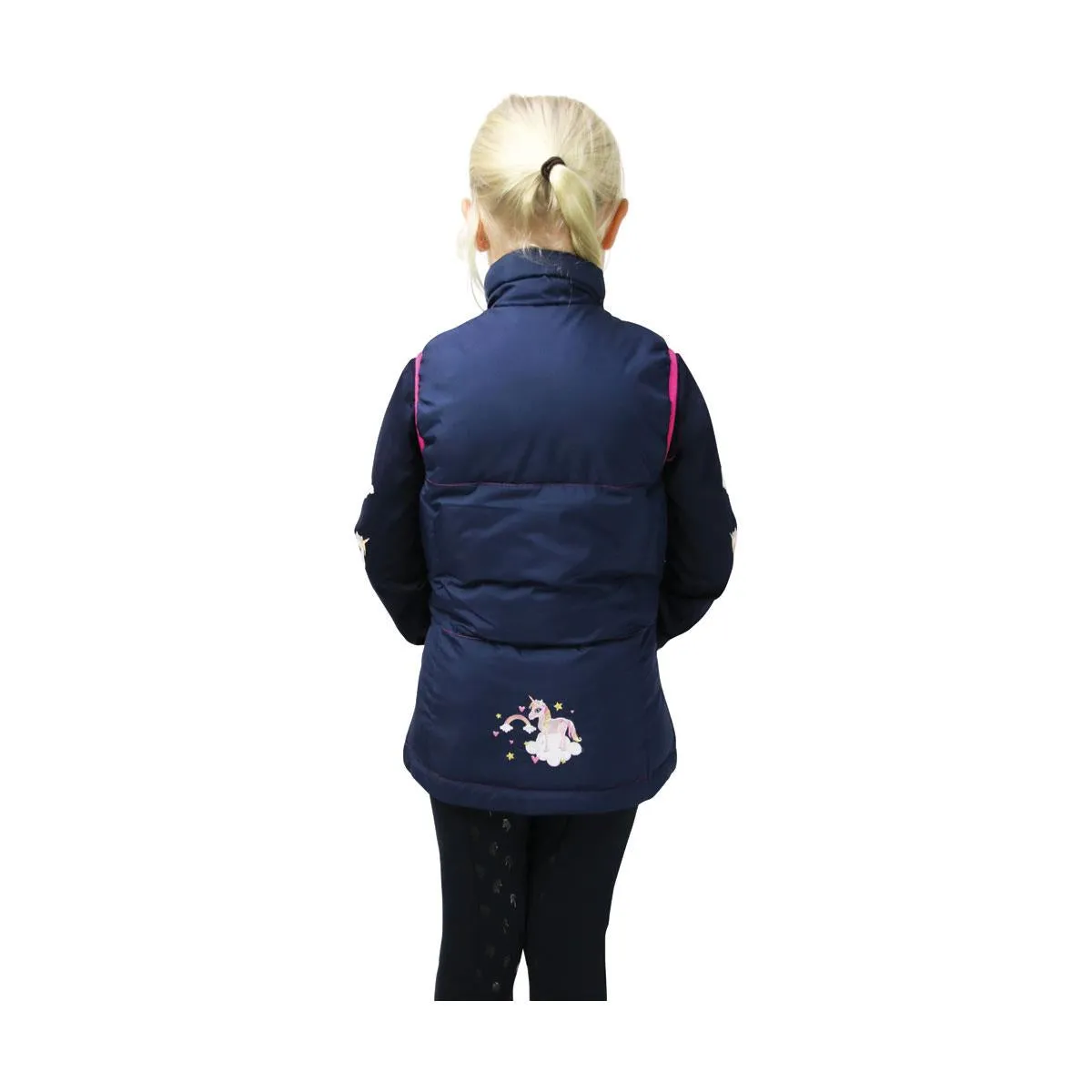 Little Unicorn Padded Gilet by Little Rider