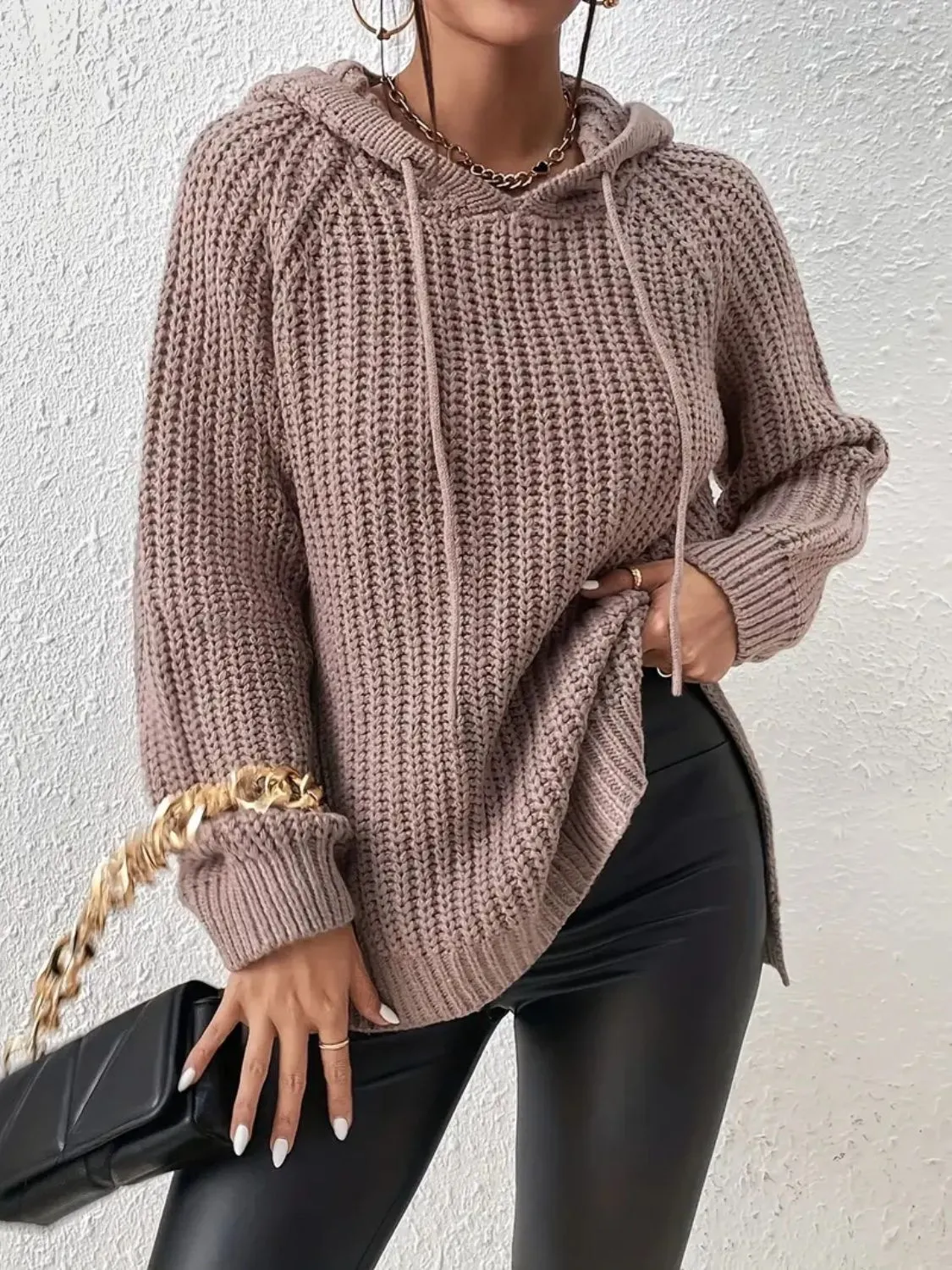 Long Sleeve Hooded Sweater