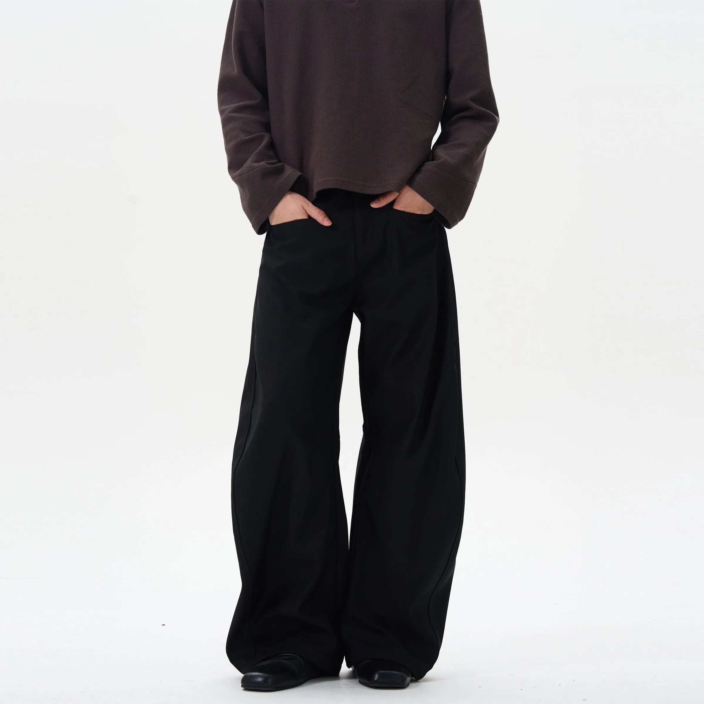 Loose Drape Scimitar Pants
