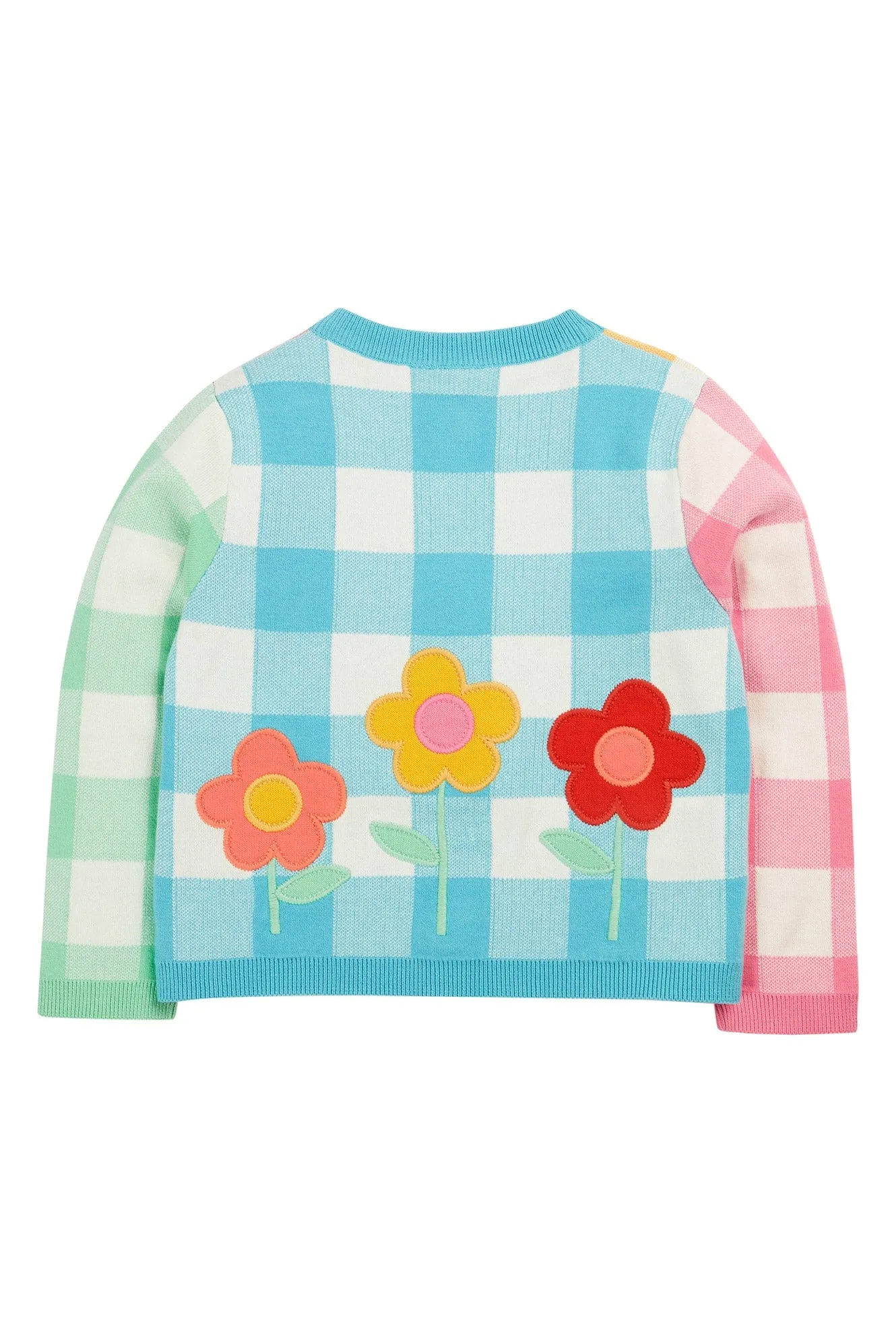 Maggie Daisy Check Cardigan