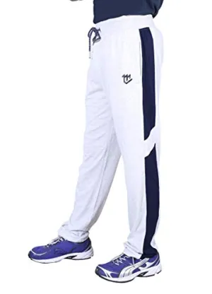 MARK LOUIIS Men's Loose Fit Trackpants (ML-BSL-1101_Off-White_XXX-Large)