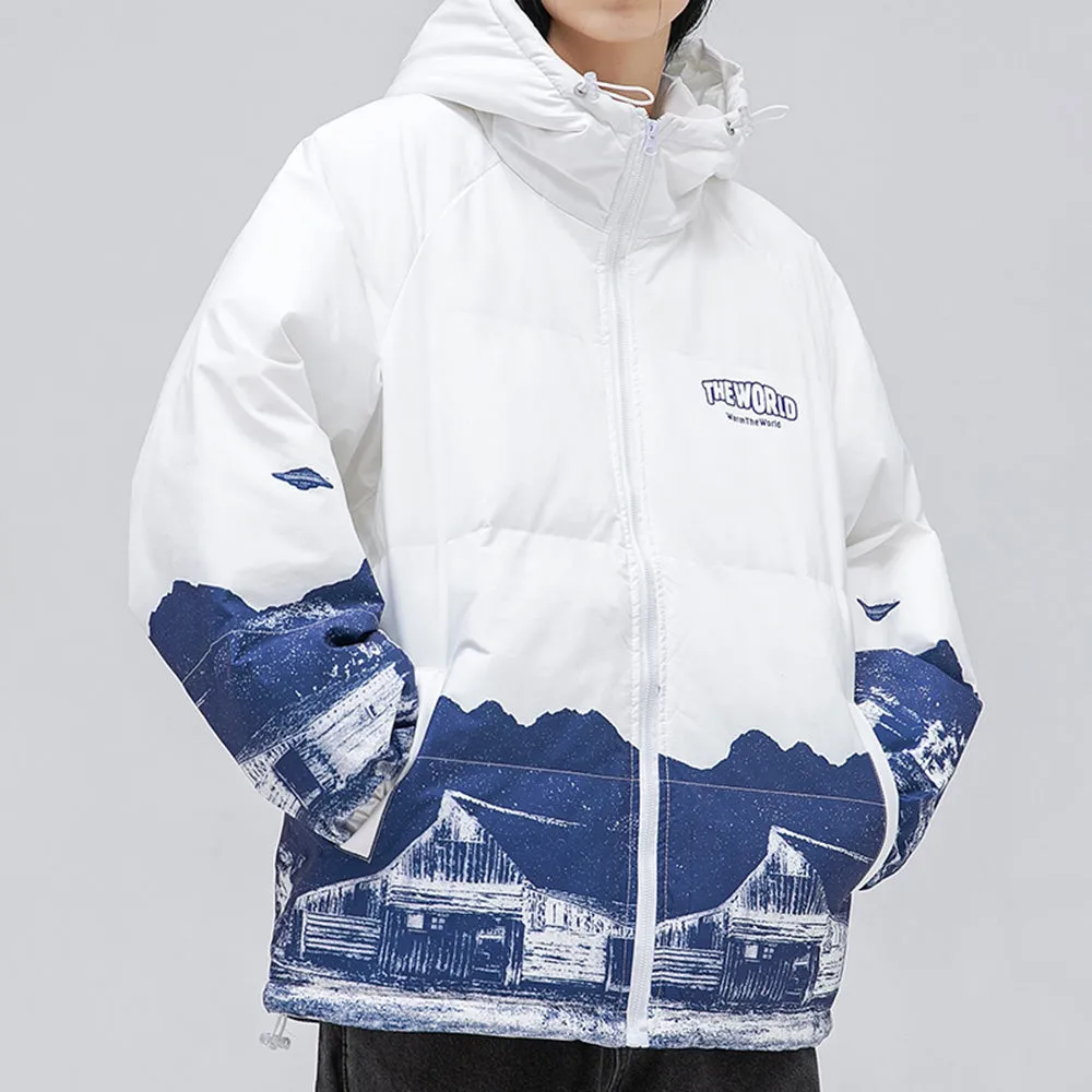 Men's Fashion Hoode Puffer Jackets