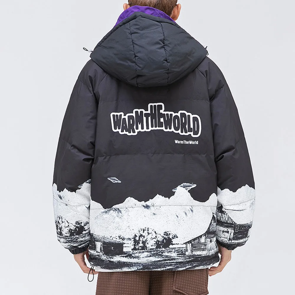 Men's Fashion Hoode Puffer Jackets