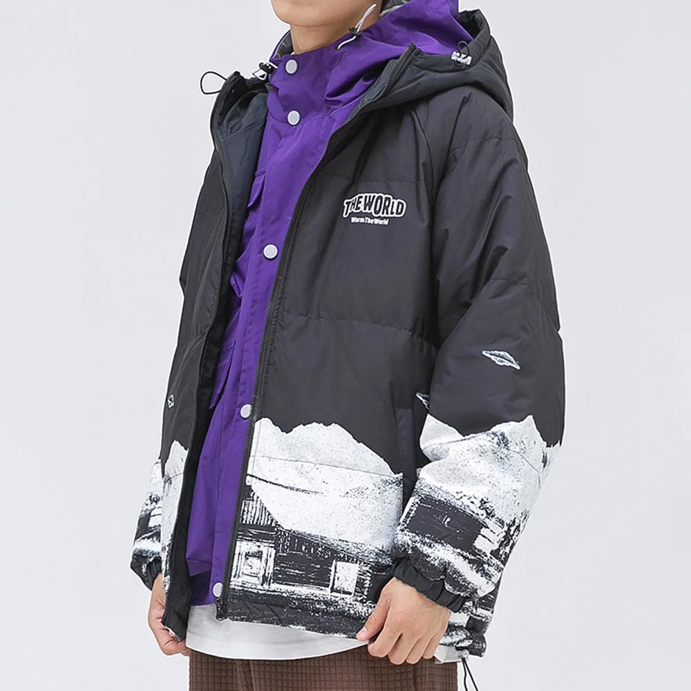 Men's Fashion Hoode Puffer Jackets