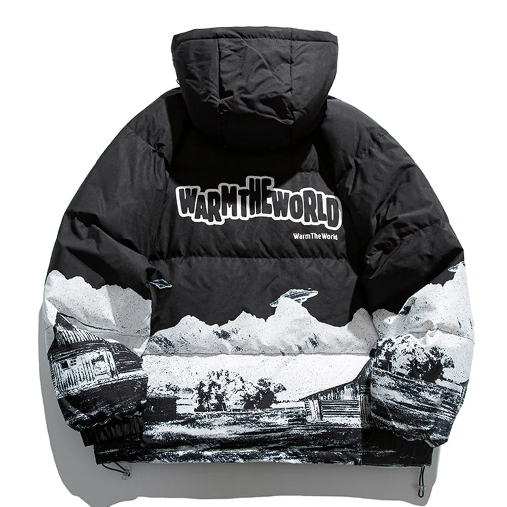 Men's Fashion Hoode Puffer Jackets