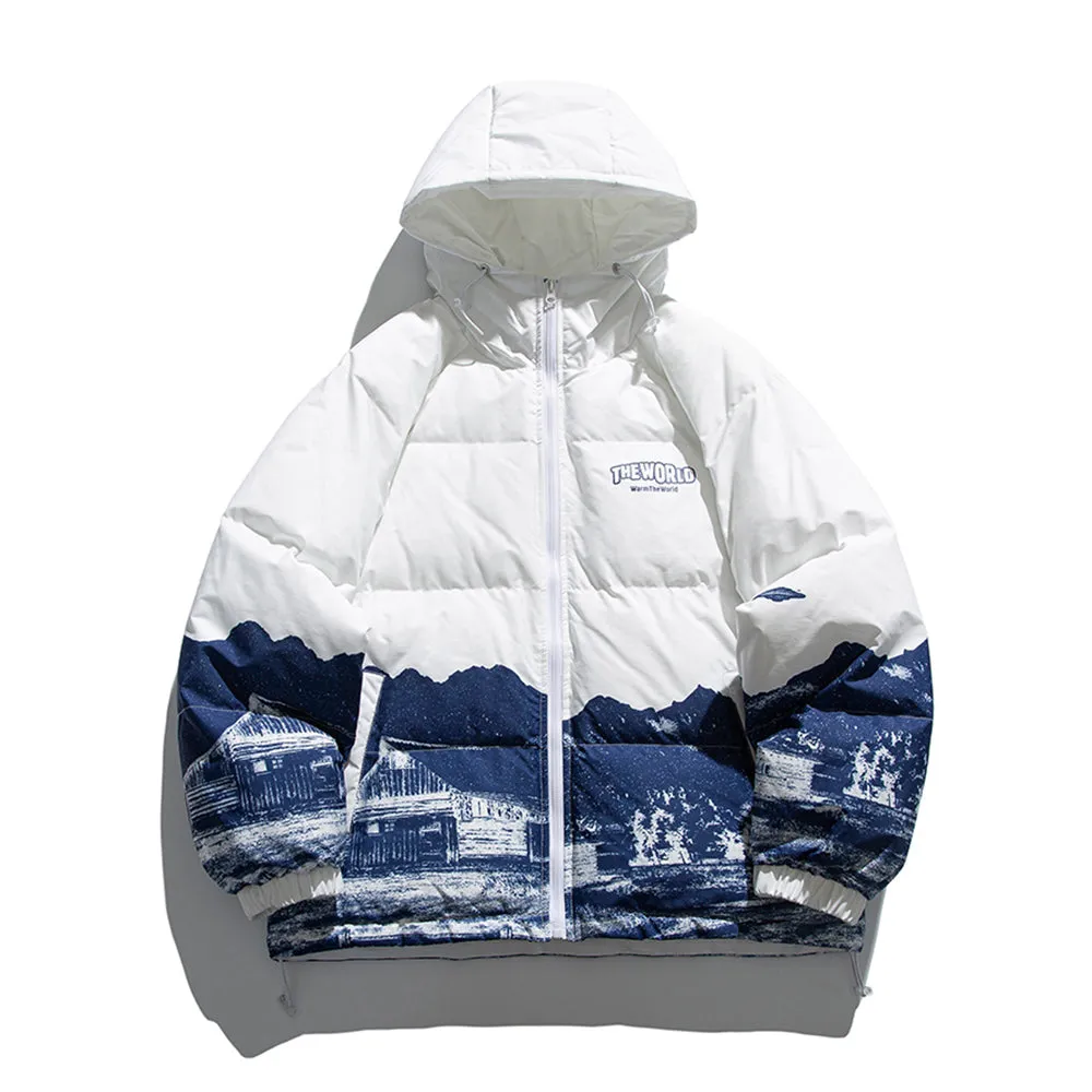 Men's Fashion Hoode Puffer Jackets