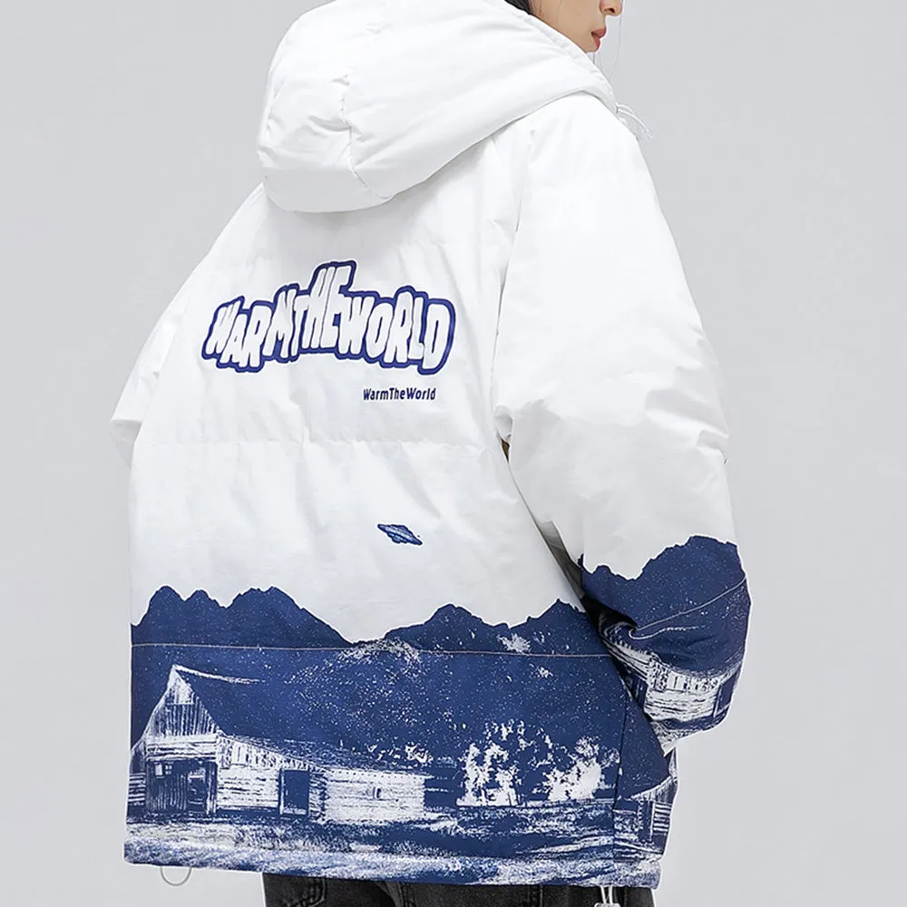 Men's Fashion Hoode Puffer Jackets