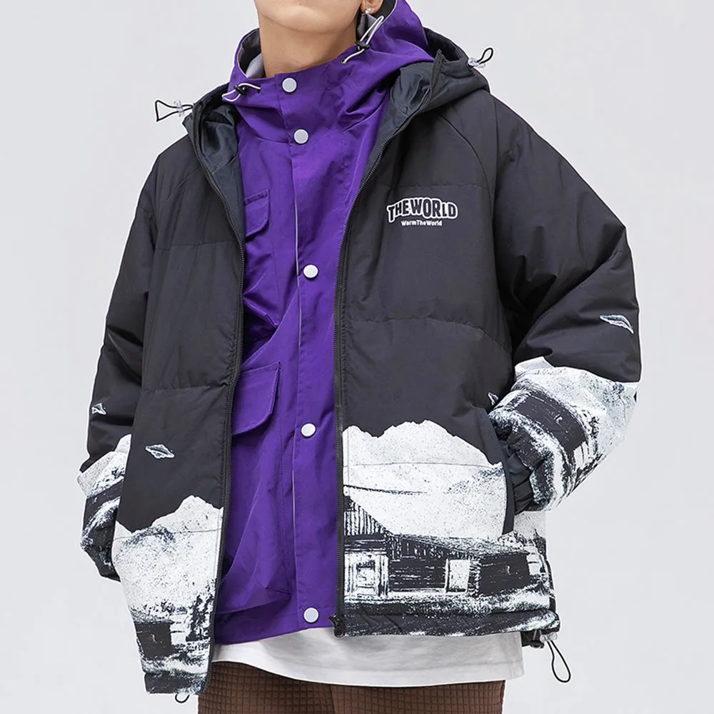 Men's Fashion Hoode Puffer Jackets