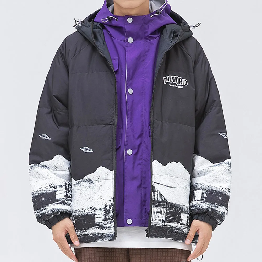 Men's Fashion Hoode Puffer Jackets