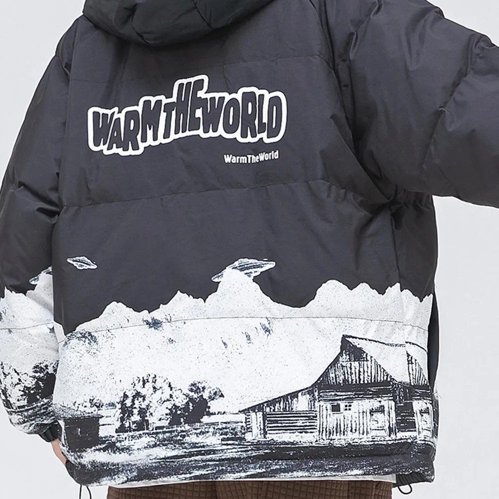 Men's Fashion Hoode Puffer Jackets