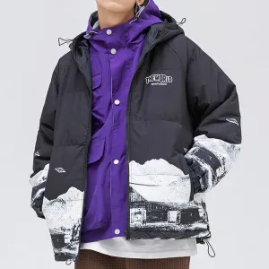 Men's Fashion Hoode Puffer Jackets
