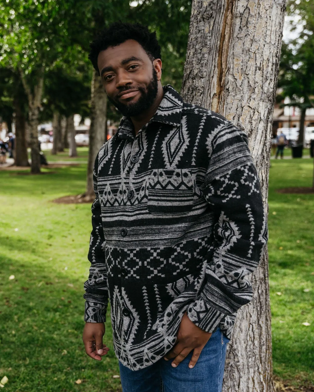 Men’s Luca Button Up Jacket