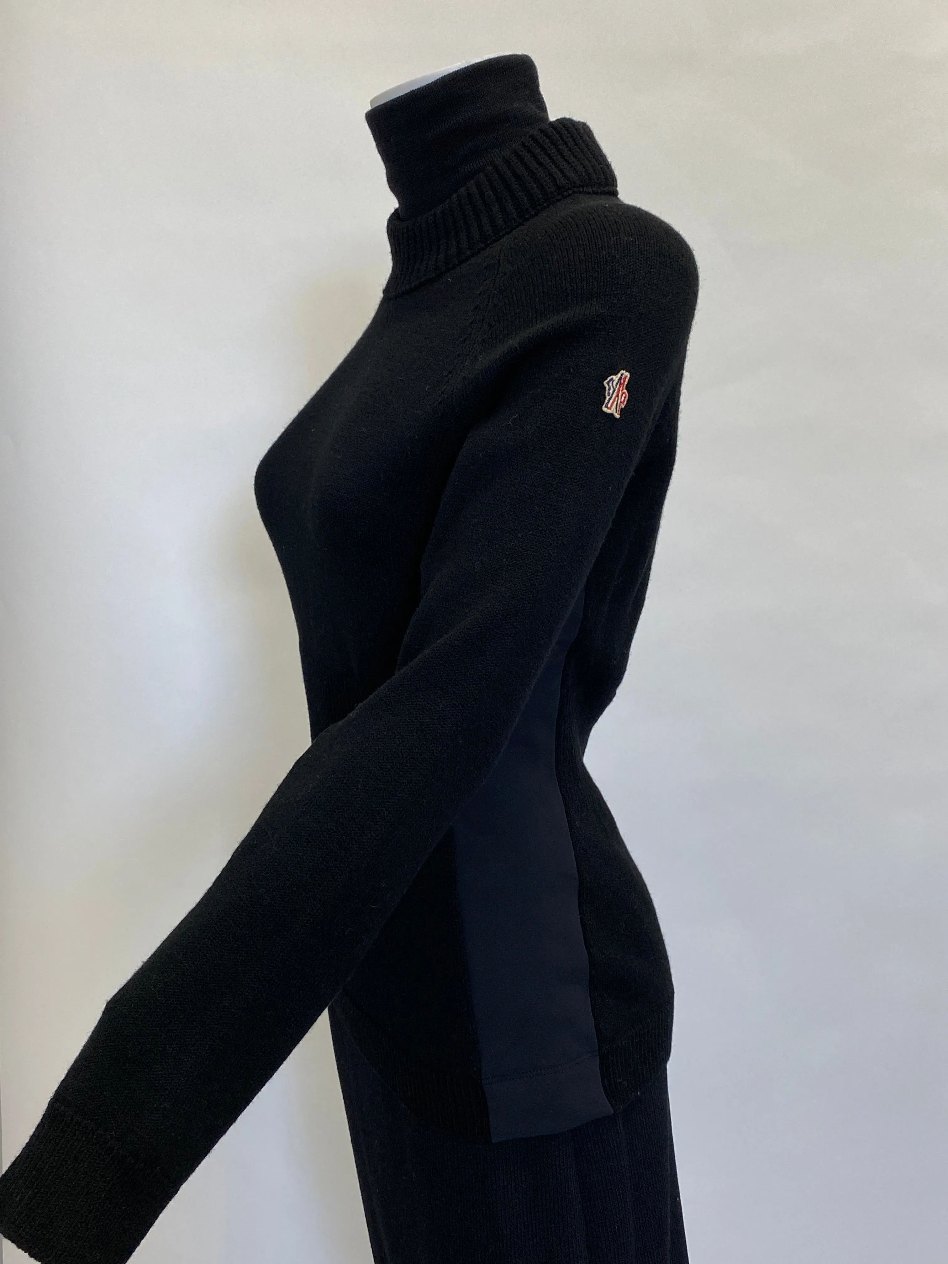 Moncler Black Turtleneck Sweater