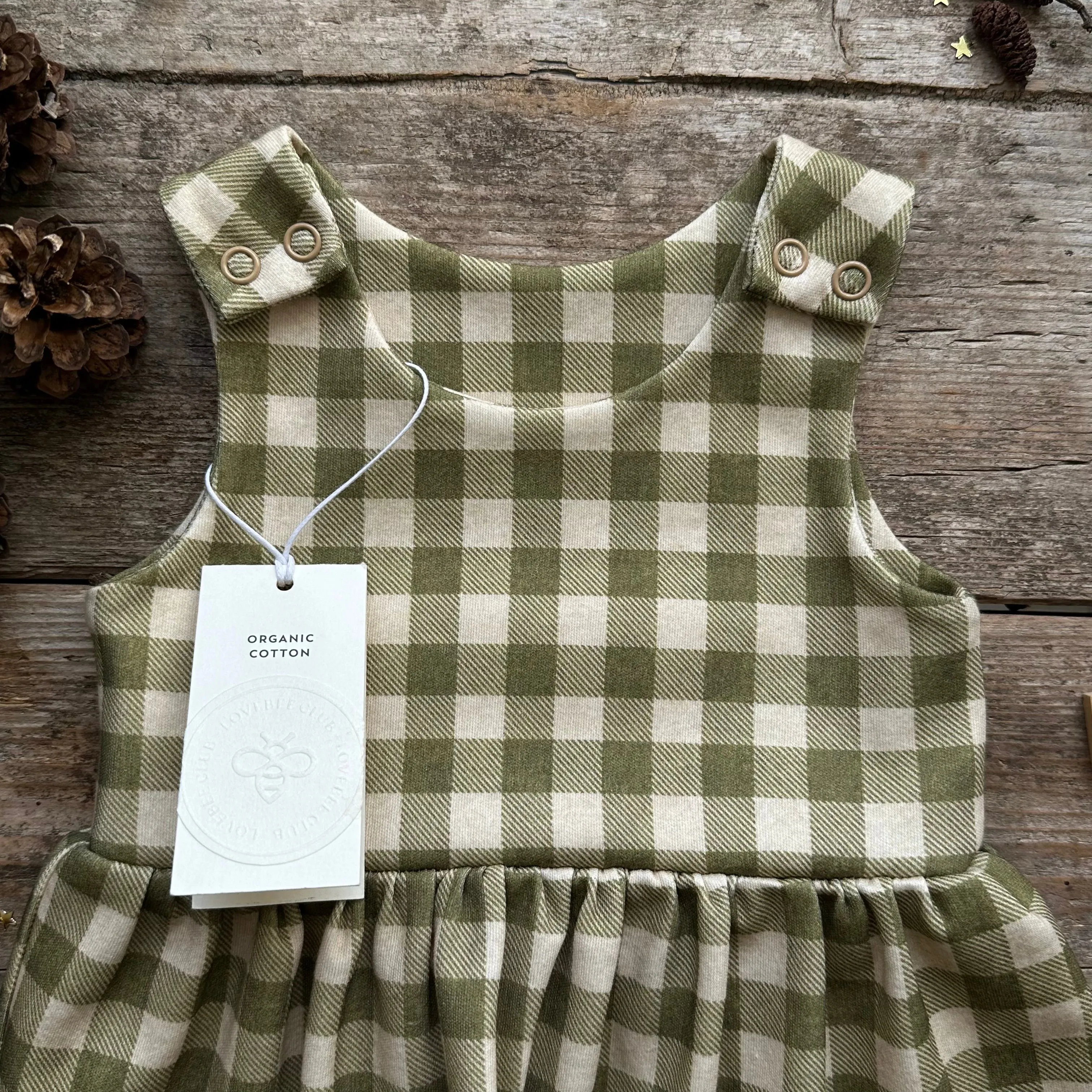 Moss Check Dress | Ready To Post