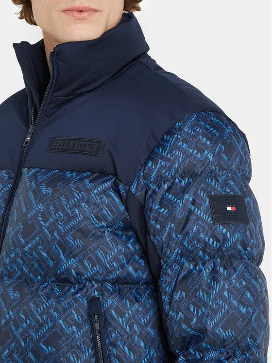 New York Monogram Prt Puffer Jkt