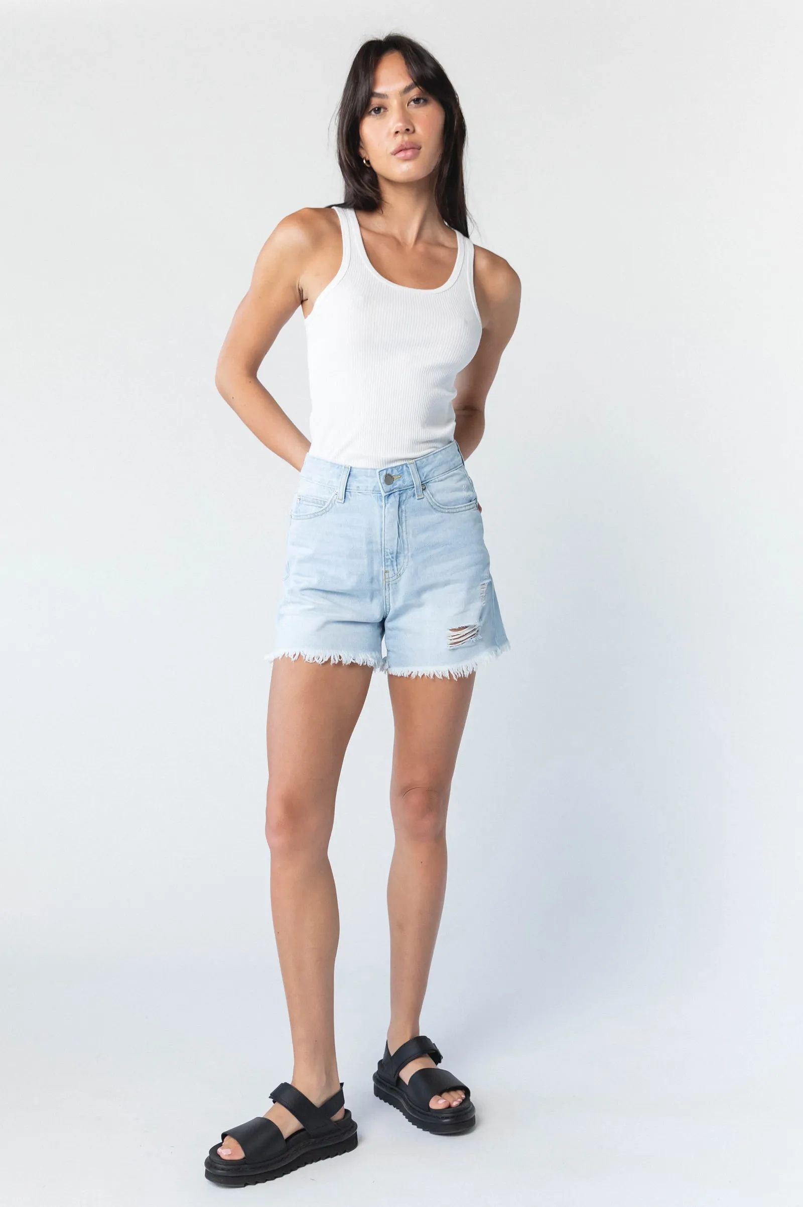 Nora Shorts - Superlight Blue Rip