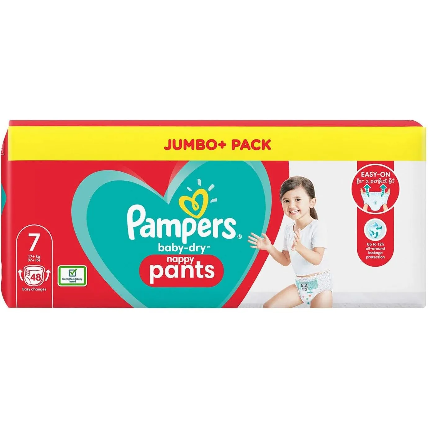 Pampers Baby Dry Pants Size 7-48 Pants