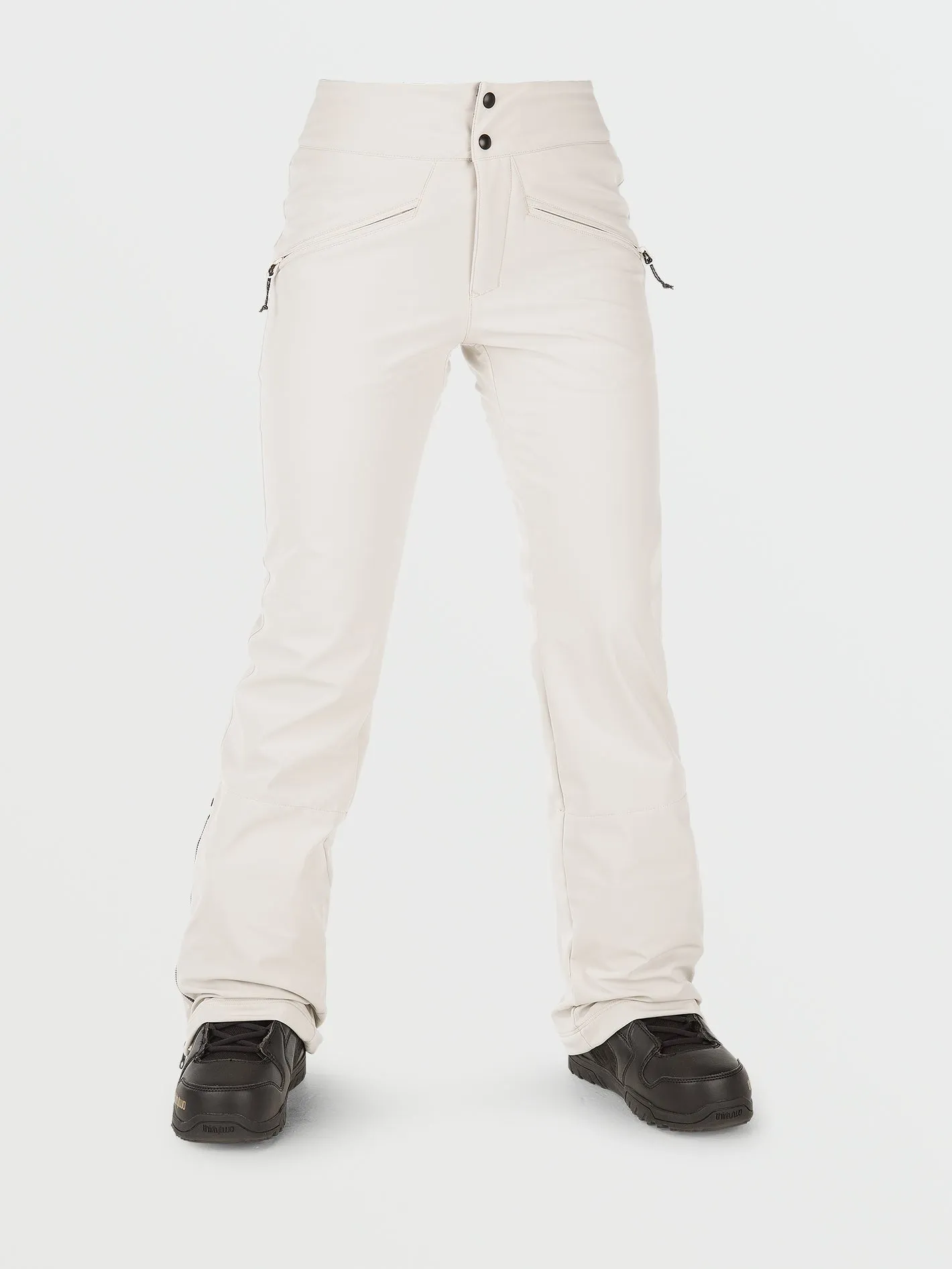 Pantalon de snow Battle Stretch High Rise - Off White