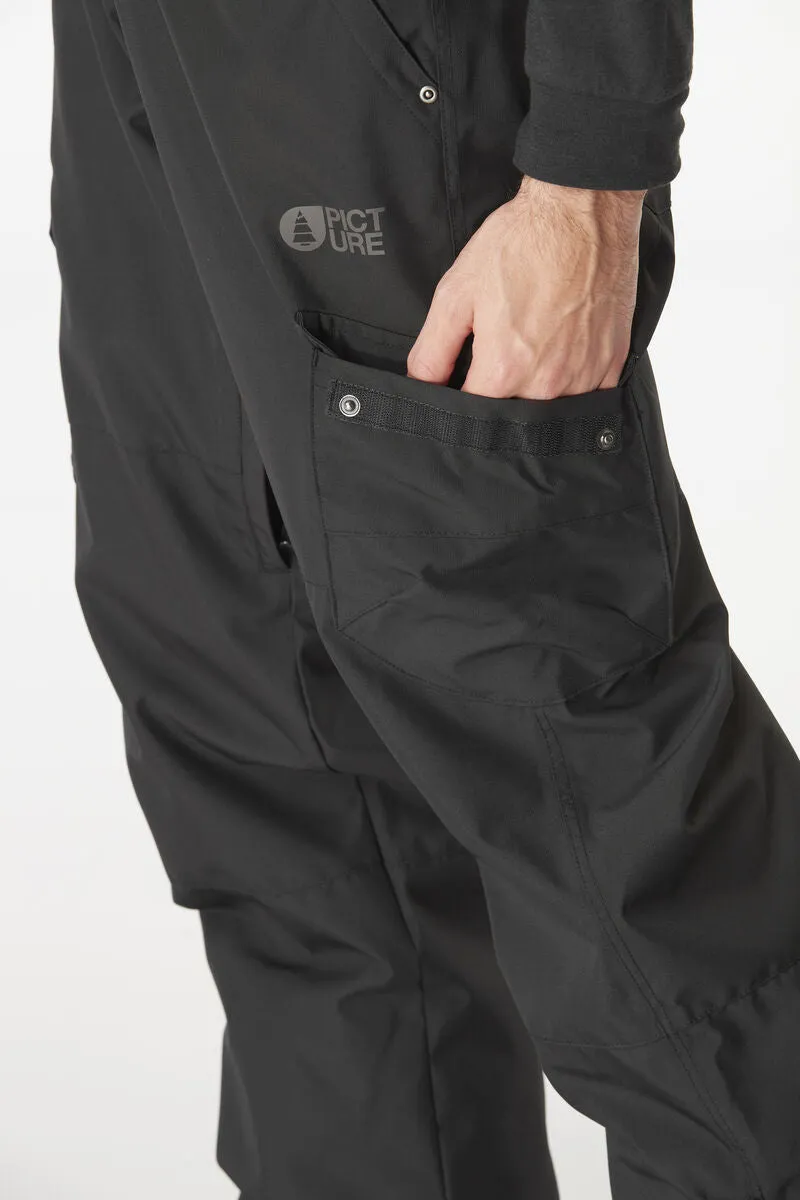 Picture Organic Testy Bib Pants Mens Black