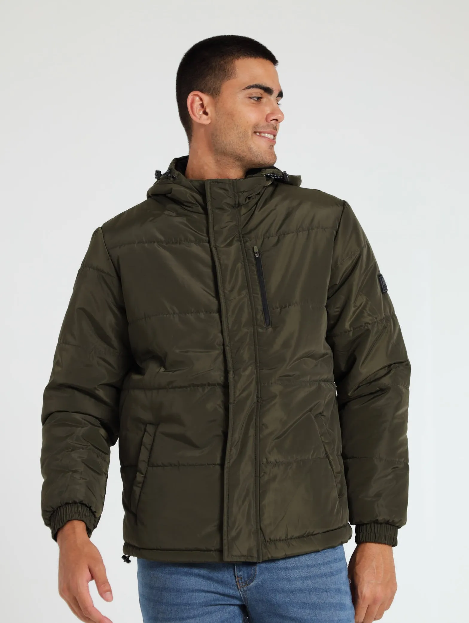 Puffer Jacket - Fatigue