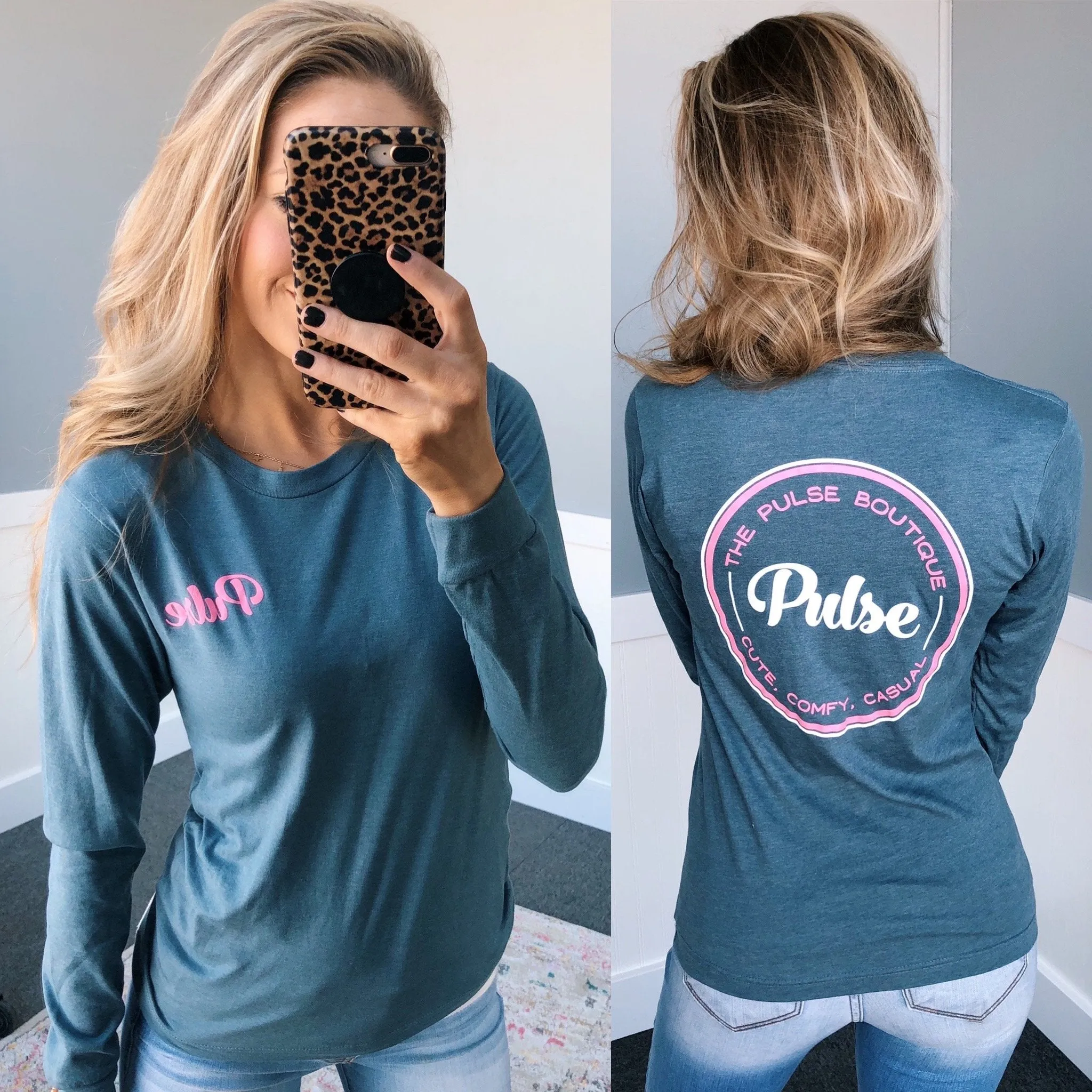 Pulse Logo Long Sleeve Top