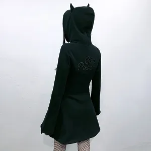 "GIRL POWER" HOODIE DRESS N082901