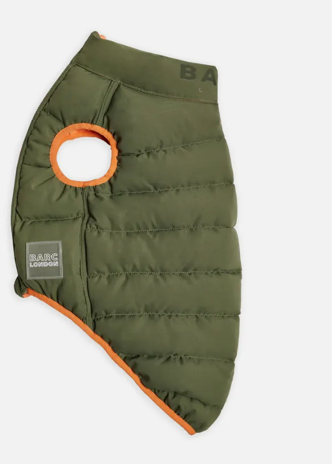 Reversible Dog Puffer Jacket