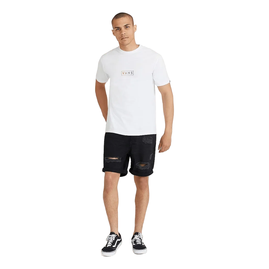 Ripped Denim Shorts Wash