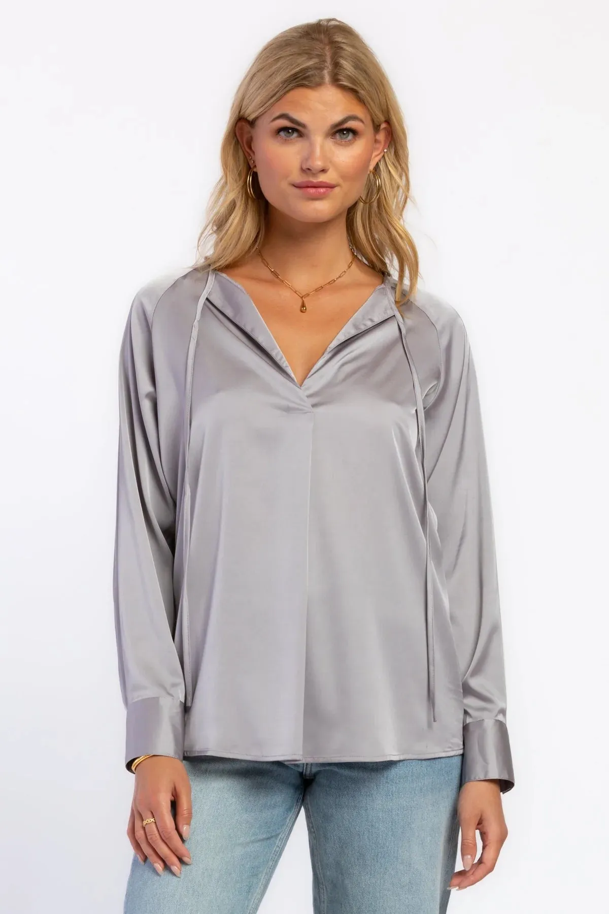River silver blouse