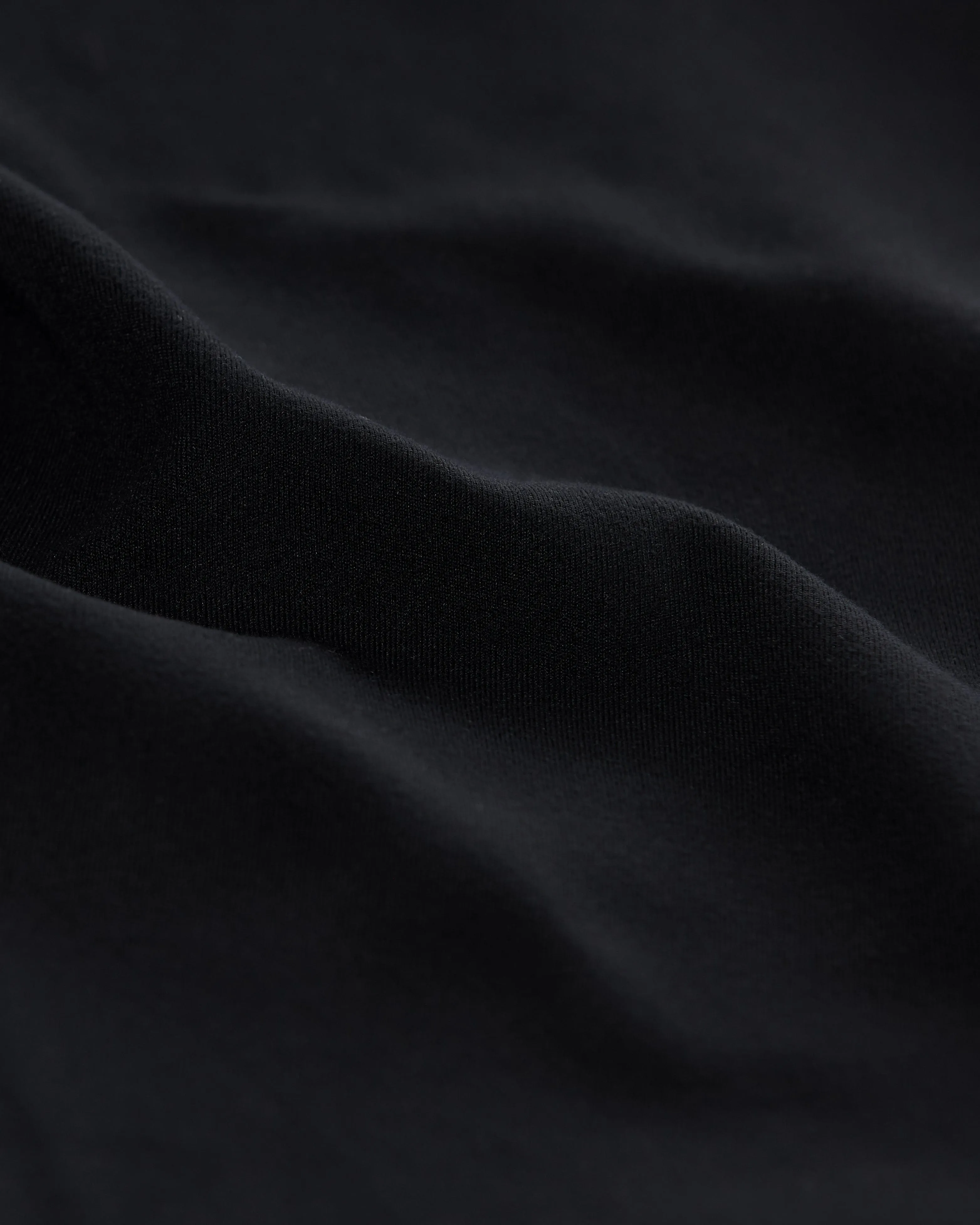 Serenity Longline Zip Up Jacket | Black