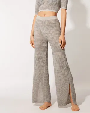 SOLID & STRIPED | The Logan Pant | Silver