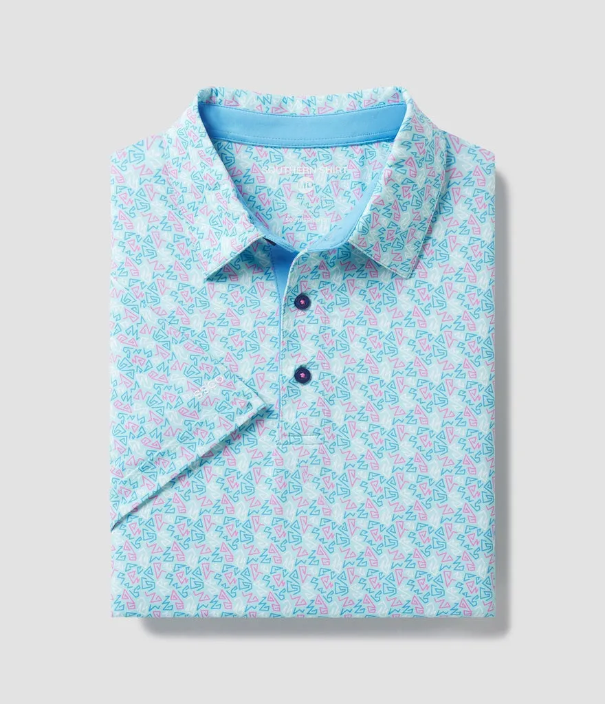 Southern Shirt Key West Printed Polo - Key West
