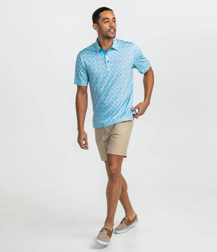 Southern Shirt Key West Printed Polo - Key West