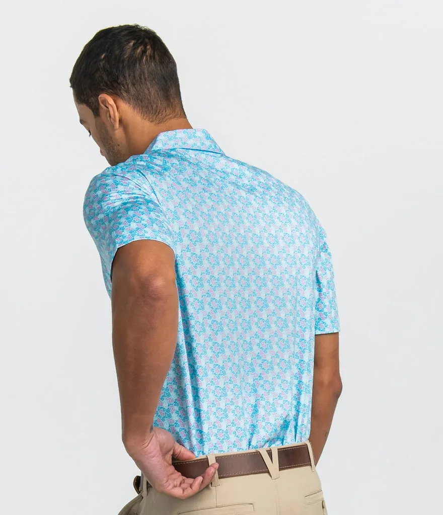Southern Shirt Key West Printed Polo - Key West