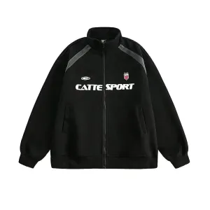 Sport Zip-Up Pockets Jacket