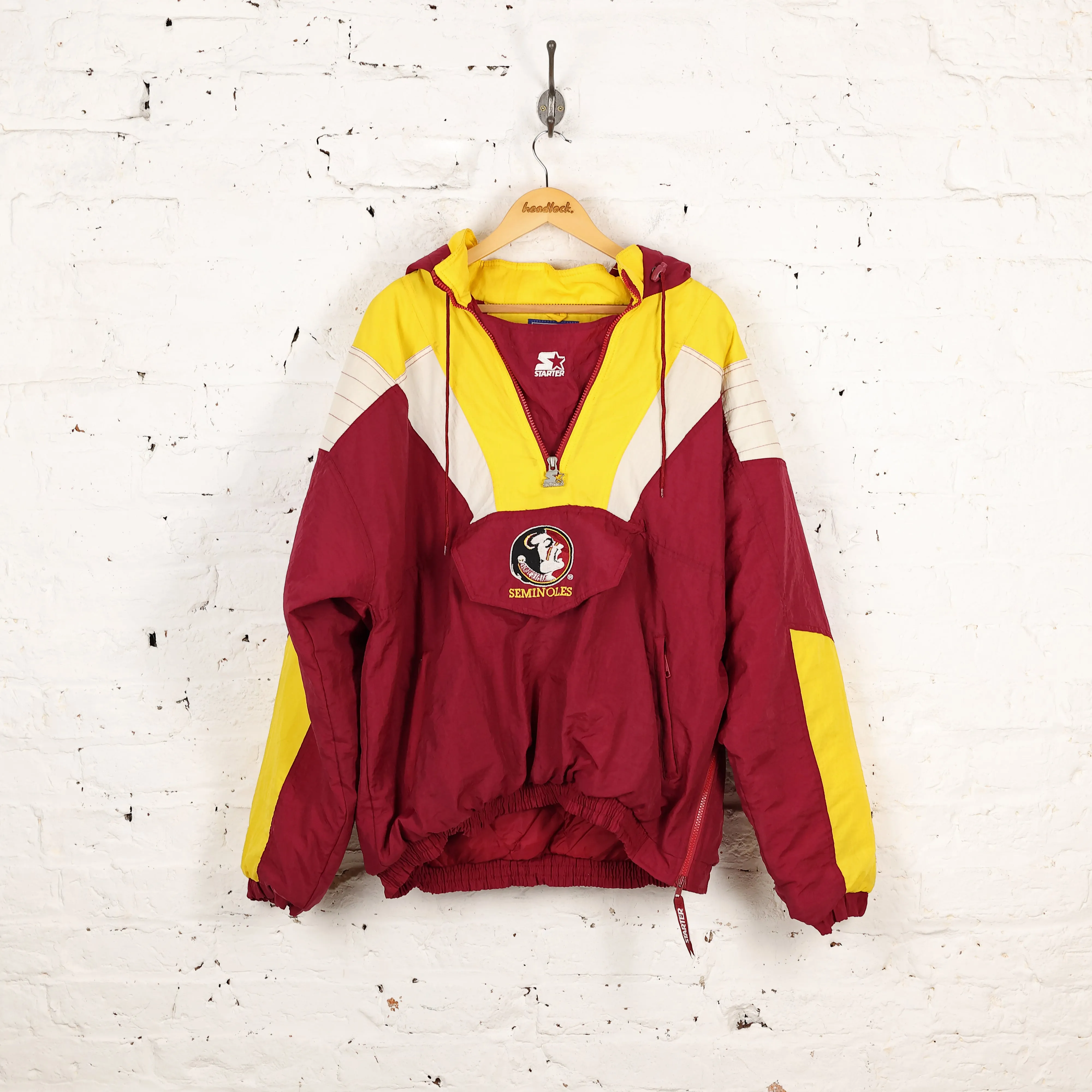 Starter Florida State Seminoles Starter Jacket  -Maroon - L
