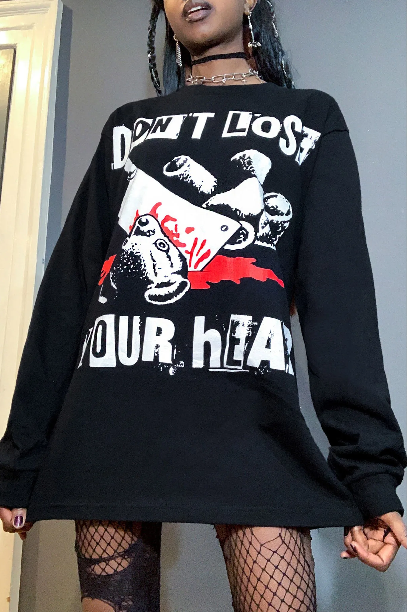 Teddy Fail Long Sleeve Tee