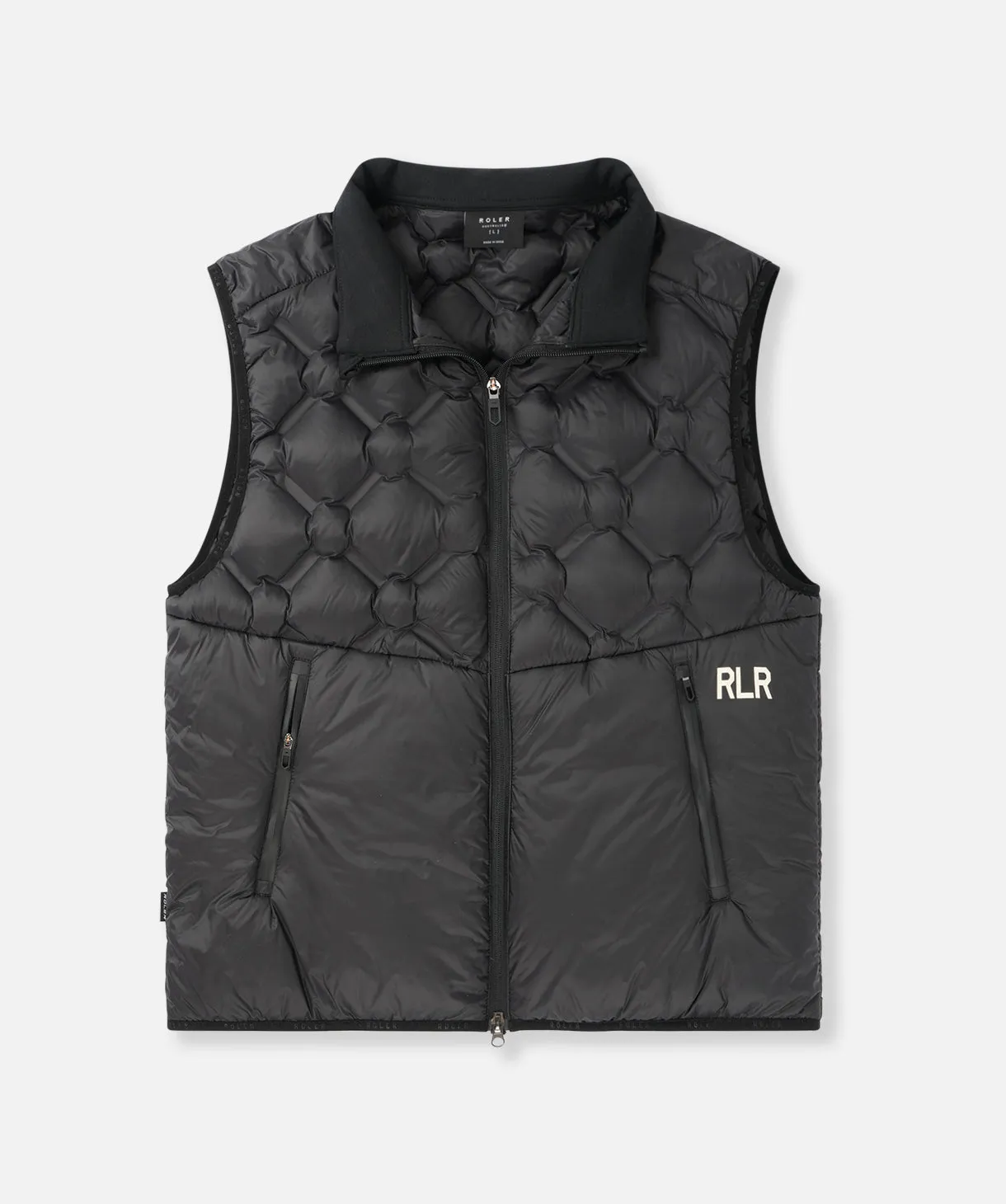 The Harlesden Puffer Vest - Black