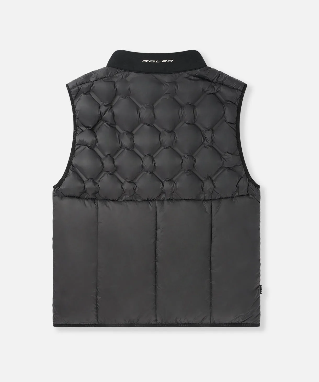 The Harlesden Puffer Vest - Black
