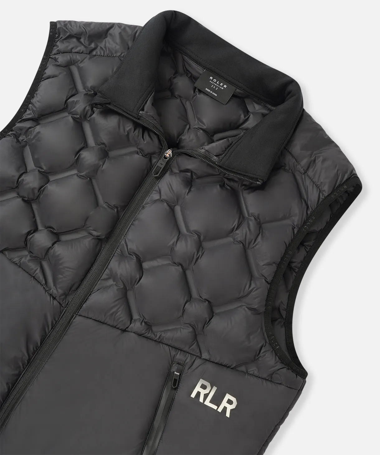 The Harlesden Puffer Vest - Black