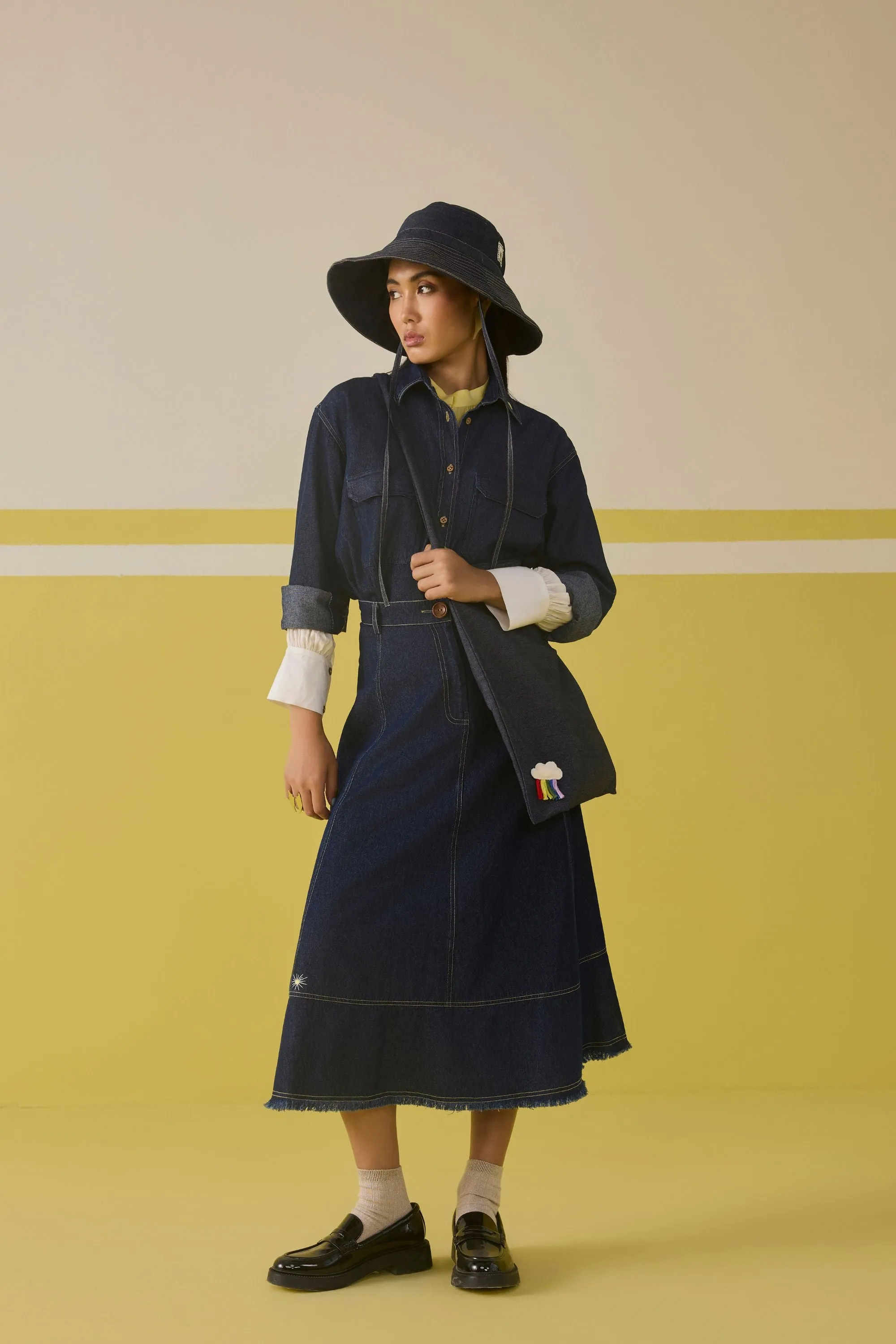 The Sunshine Denim Skirt