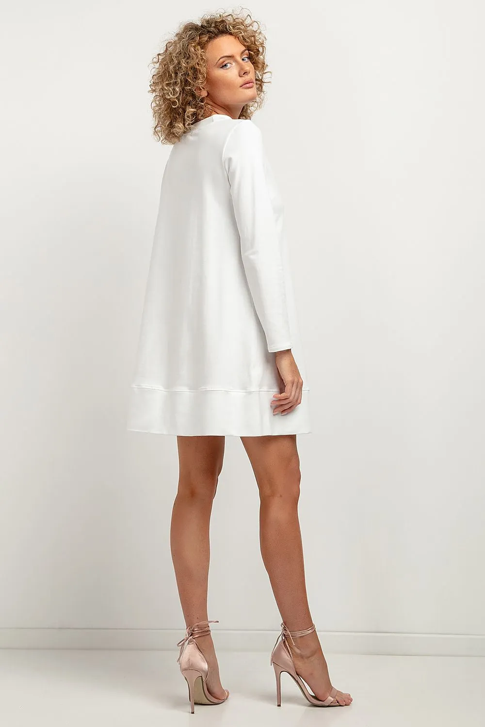 Trapezoidal Cut Knitted Daydress